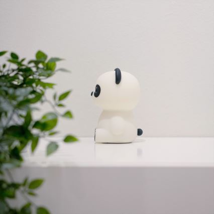 MegaLight - Candeeiro tátil para crianças LED RGB regulável PADDY PANDA LED/5V