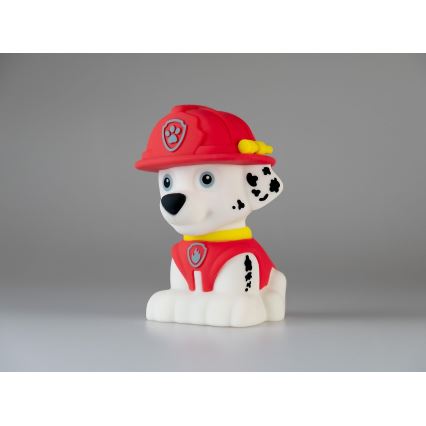 MegaLight - Candeeiro tátil para crianças LED RGB regulável PAW PATROL MARSHALL LED/5V