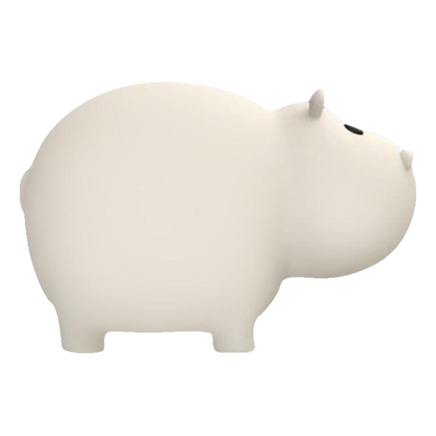 MegaLight - Luz LED RGB tátil de banheira  para crianças SWIMMY HIPPO LED/5V IP67