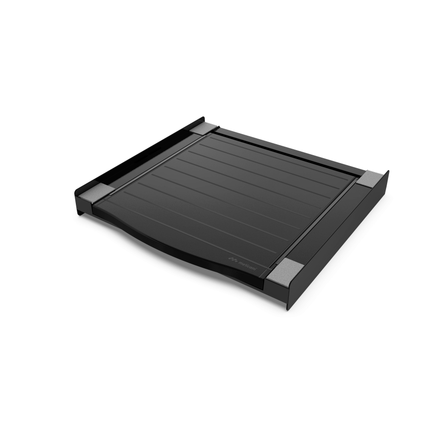 Meliconi 656136 - Pedestal com gaveta de 60 cm para máquina de lavar e secadora, preto