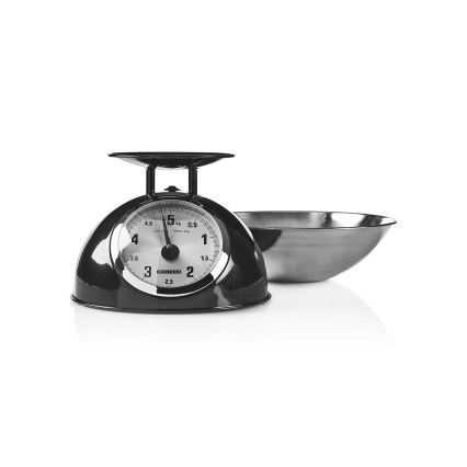 Melissa - Balança de cozinha retro com tigela preta