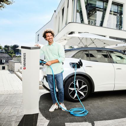 Mennekes - Cabo de carregamento para veículos elétricos tipo 2 7,5m 4,6kW 20A IP44