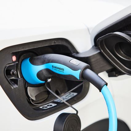 Mennekes - Cabo de carregamento para veículos elétricos tipo 2 7,5m 4,6kW 20A IP44
