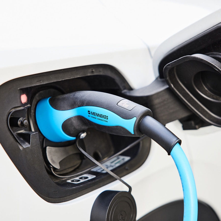 Mennekes - Cabo de carregamento para veículos elétricos tipo 2 7,5m 4,6kW 20A IP44