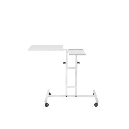 Mesa ajustável GLEN 87x67 cm branco