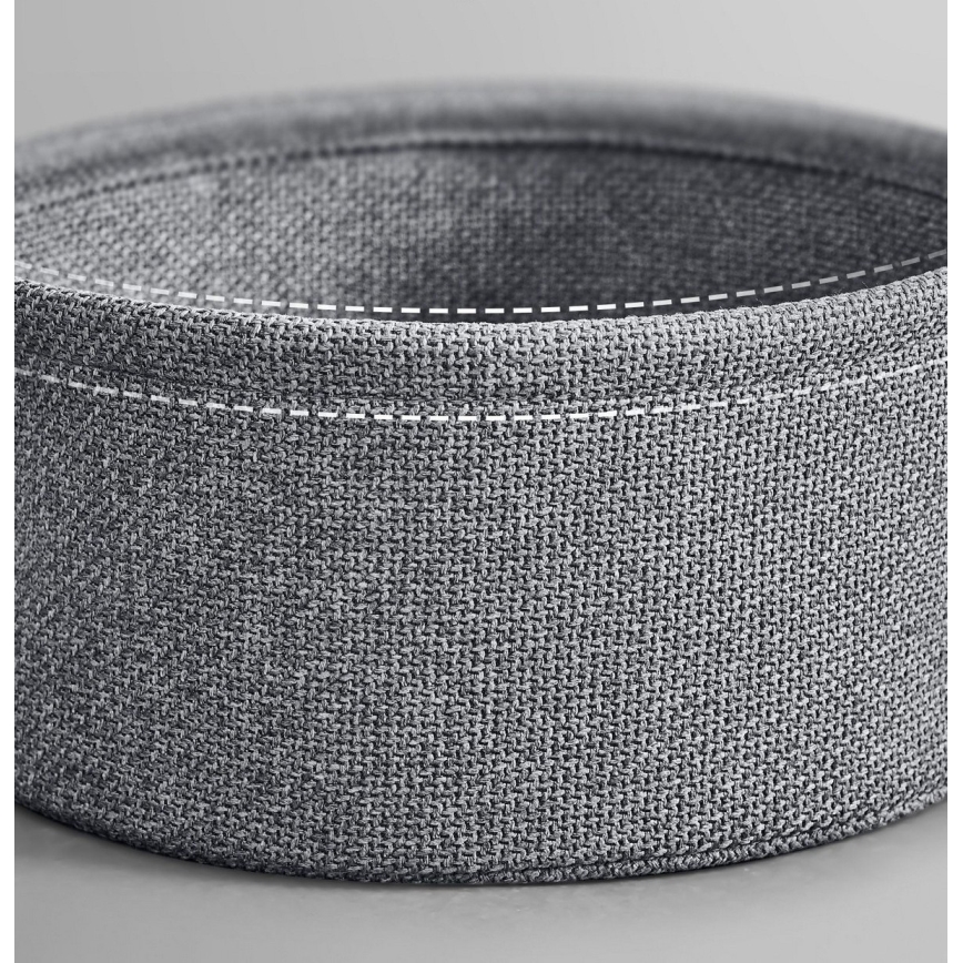 Mesa auxiliar NOIRA preta/cinzenta