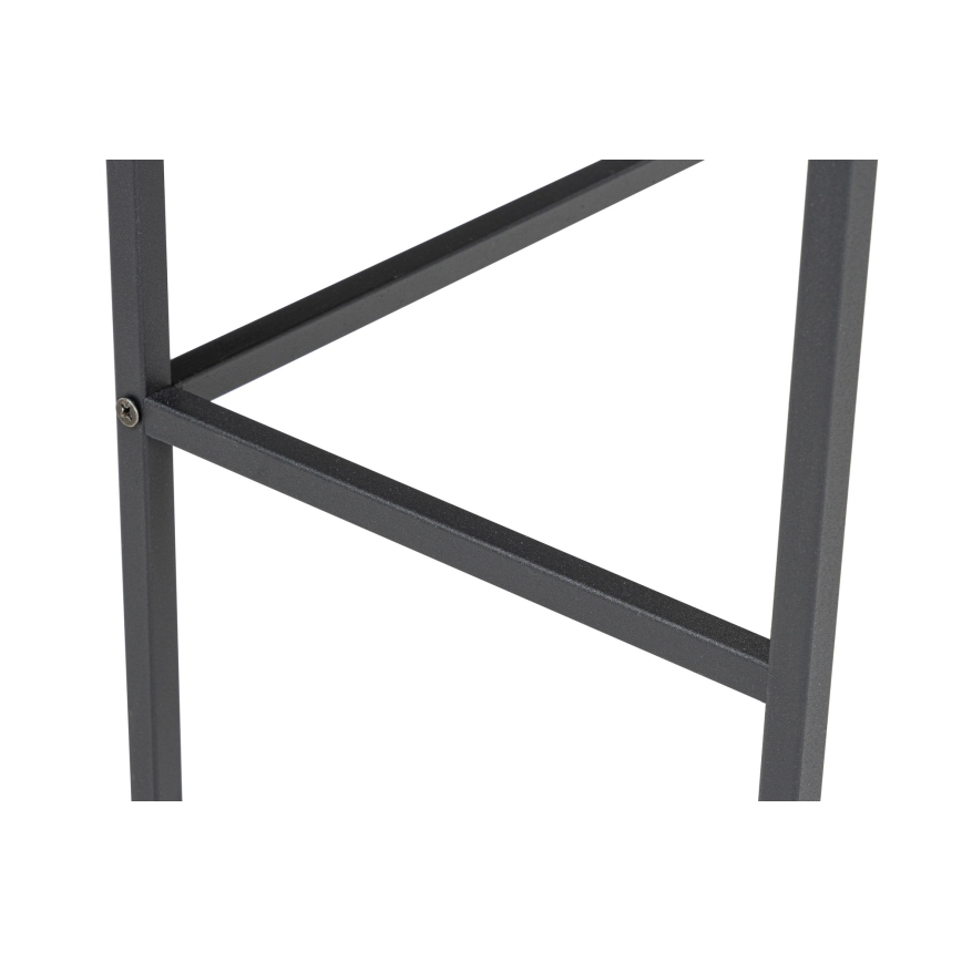 Mesa de apoio CANVAS 80x100 cm pinho atlantic/preto