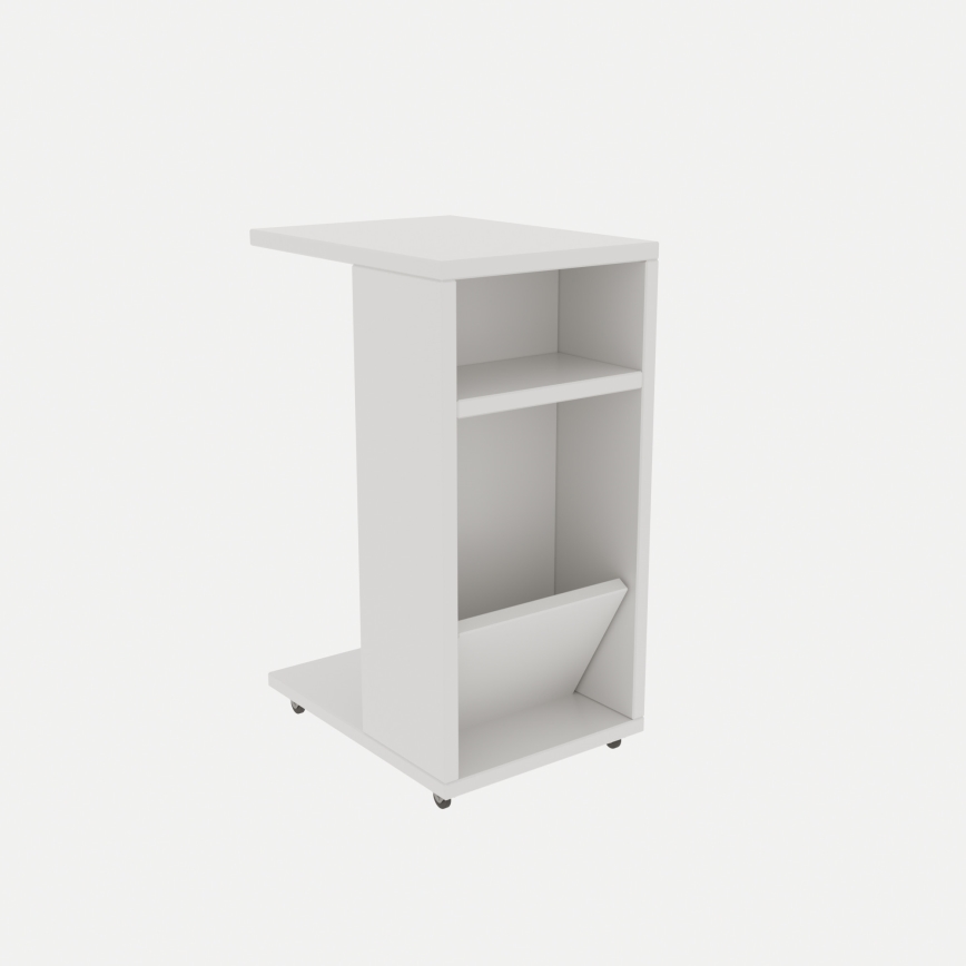 Mesa de apoio FILINTA 63x40 cm branco