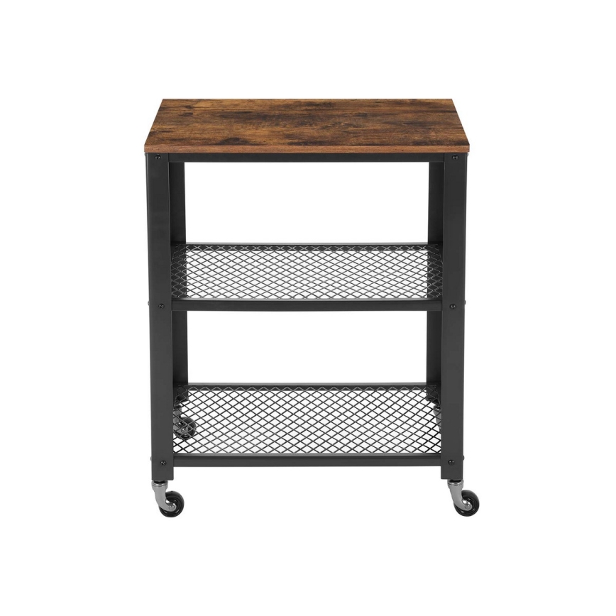 Mesa de apoio MARGE castanha/preta