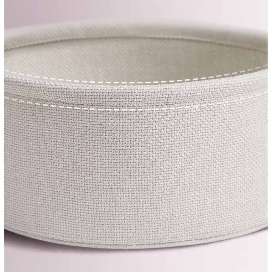 Mesa de apoio NOIRA rosa/branco