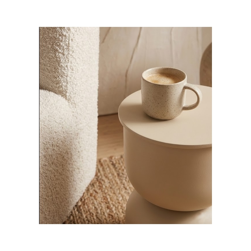 Mesa de apoio PETIT diâmetro 31 cm bege