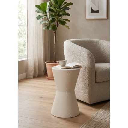 Mesa de apoio PETIT, Ø 29 cm, branca