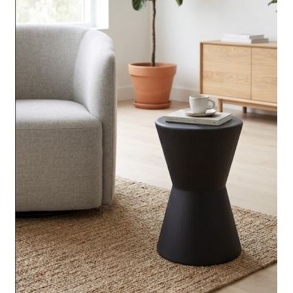 Mesa de apoio PETIT Ø 29 cm preta