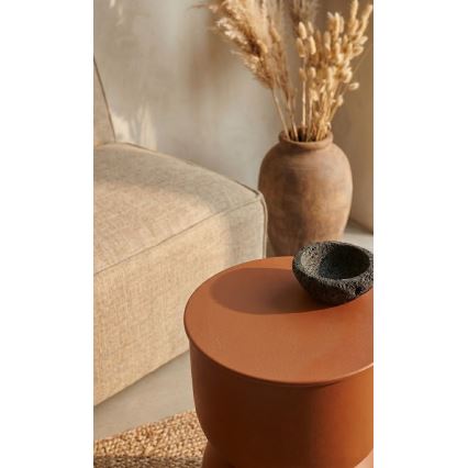 Mesa de apoio PETIT, Ø 31 cm, laranja