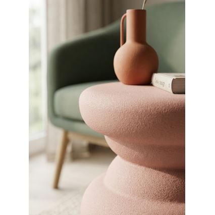 Mesa de apoio PETIT Ø 31 cm rosa