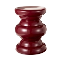 Mesa de apoio PETIT, Ø 31 cm, vermelha