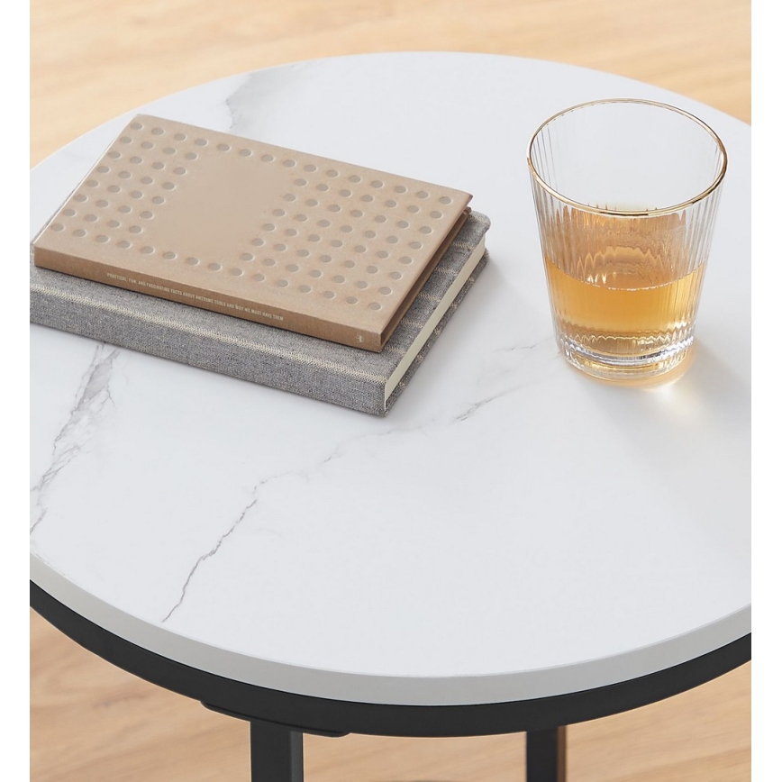 Mesa de Apoio SID preta/branca