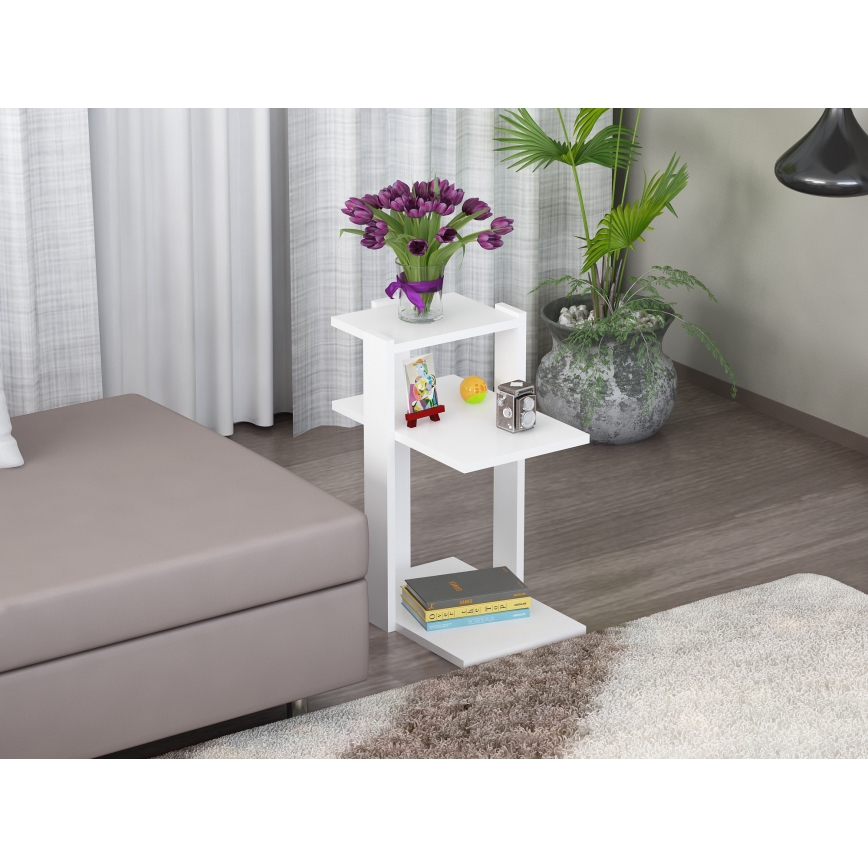 Mesa de apoio TERAS 60x45 cm branco