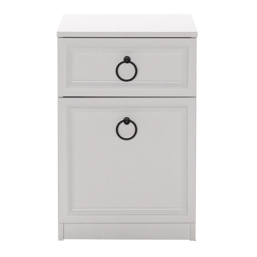 Mesa de cabeceira 63x40 cm branco