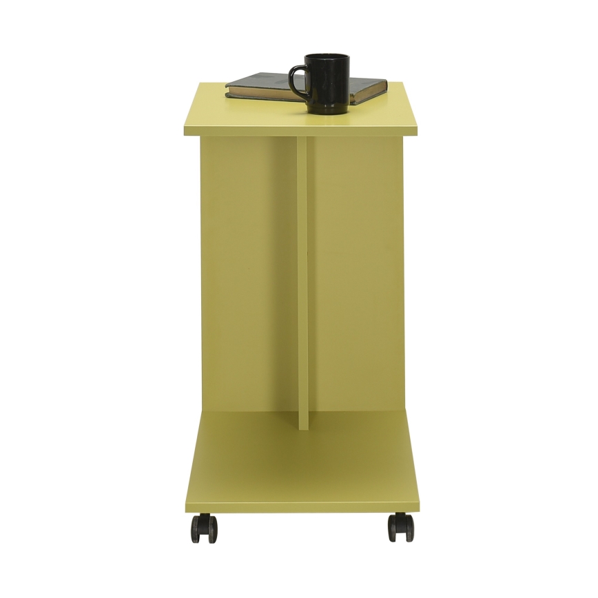 Mesa de cabeceira 65x35 cm verde