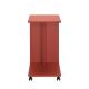 Mesa de cabeceira 65x35 cm vermelho