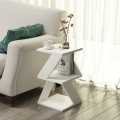 Mesa de cabeceira ALBENI 50x30 cm branco