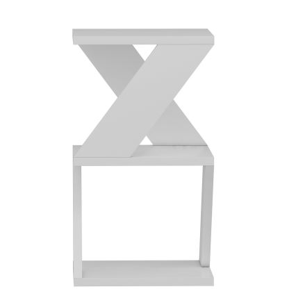 Mesa de cabeceira ALBENI 50x30 cm branco