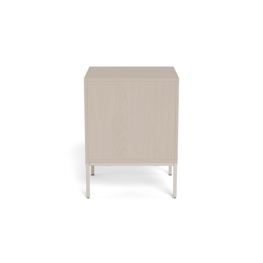 Mesa de cabeceira ALIN 46x40 cm taupe