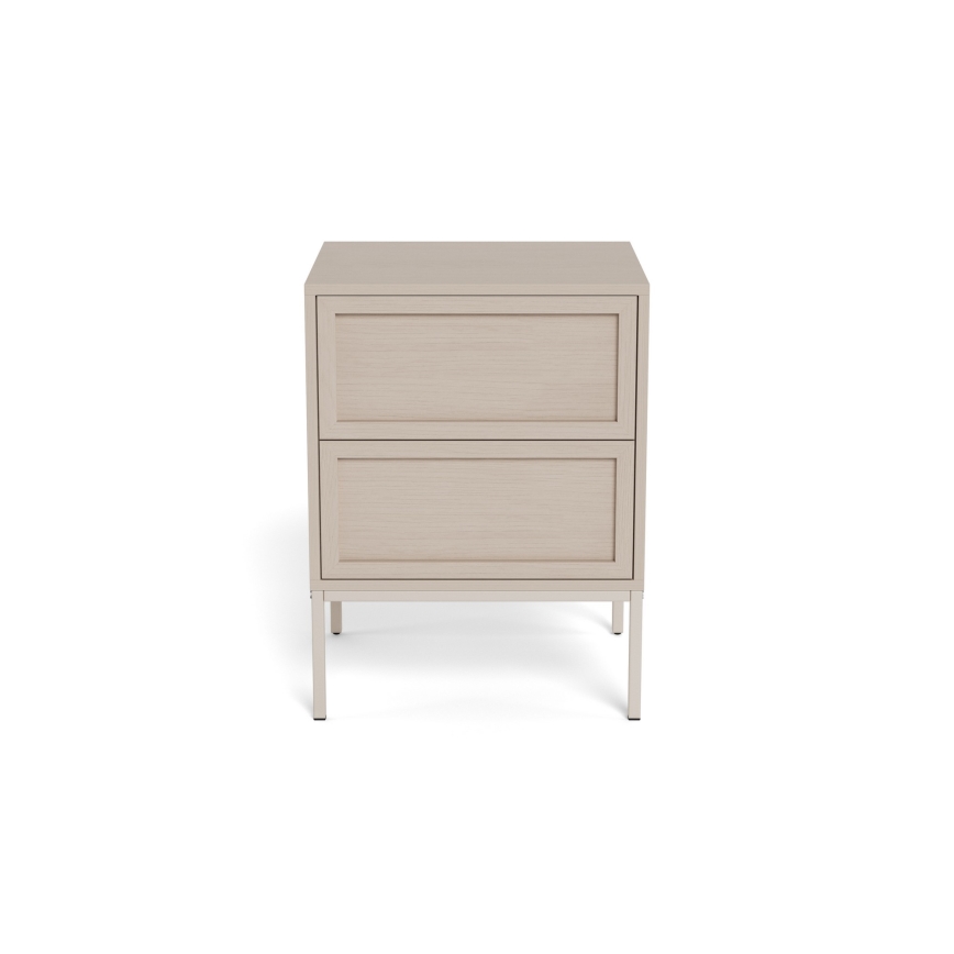 Mesa de cabeceira ALIN 46x40 cm taupe
