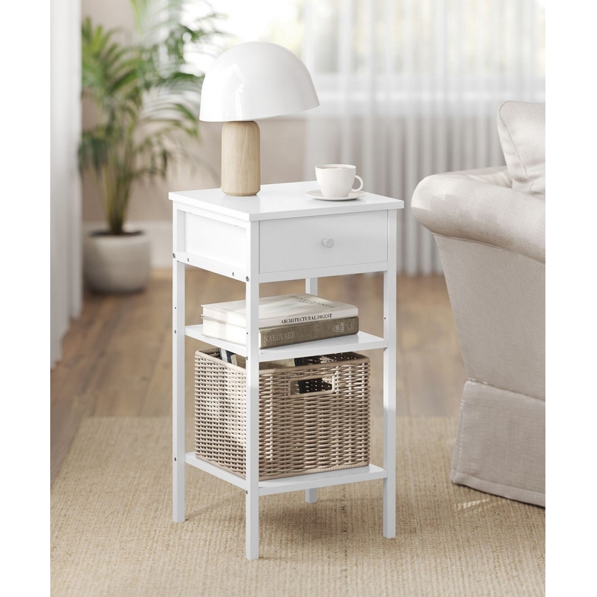 Mesa de cabeceira ARIN branca