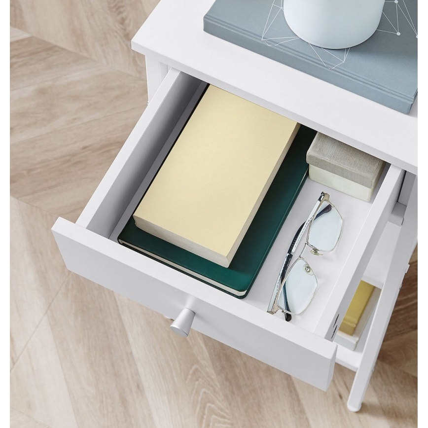 Mesa de cabeceira ARIN branca