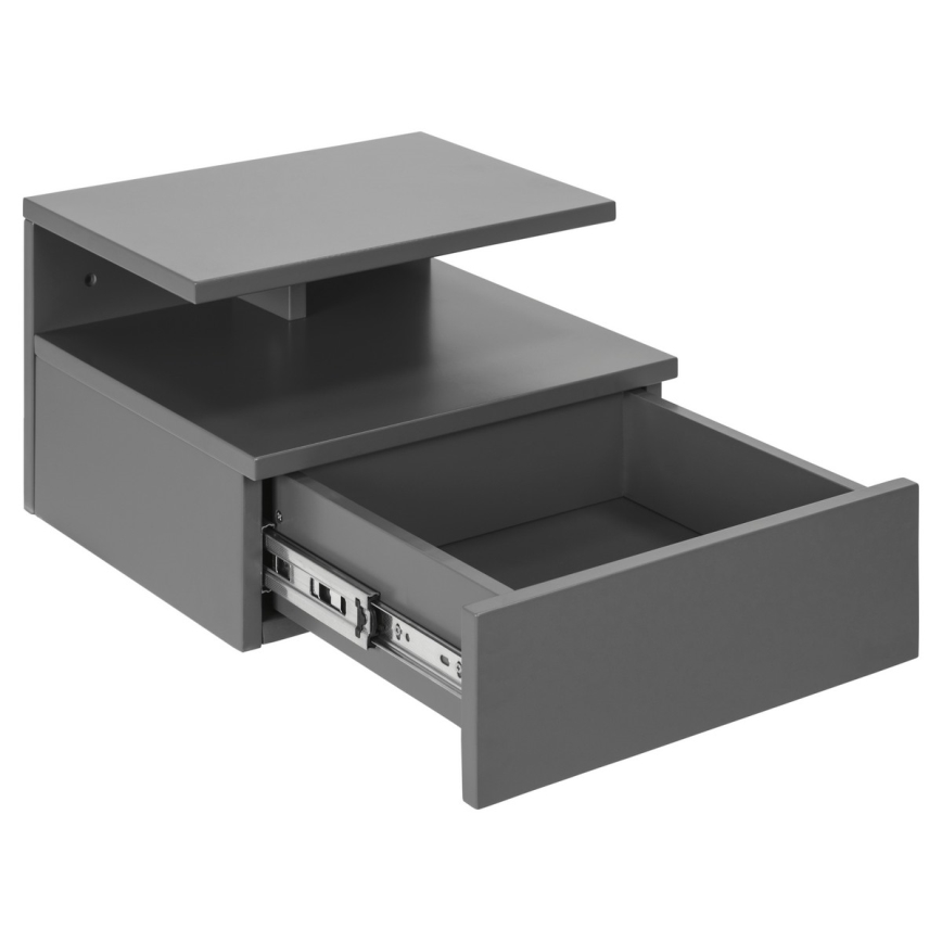 Mesa de cabeceira AVA cinza