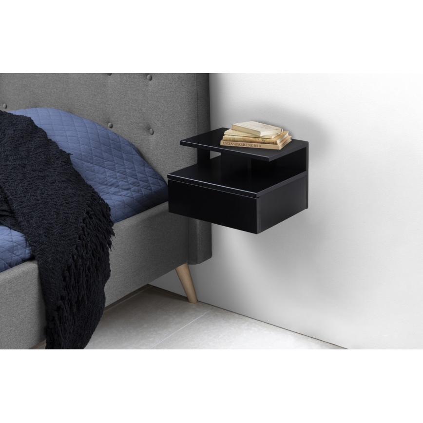 Mesa de cabeceira AVA preta