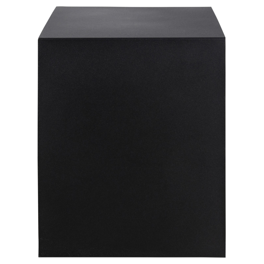 Mesa de cabeceira com possibilidade de montagem na parede BEKIM preto/bambu