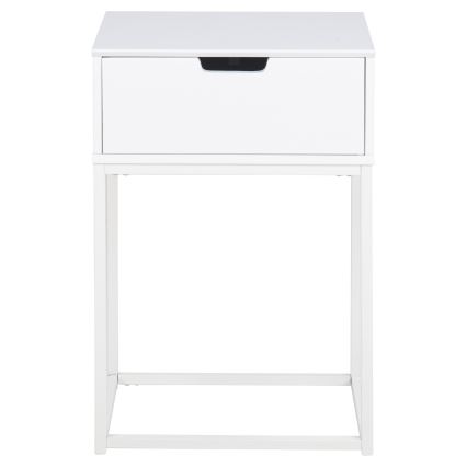 Mesa de cabeceira CARLY branca