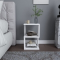 Mesa de cabeceira CARTER 49,4x29,6 cm branco