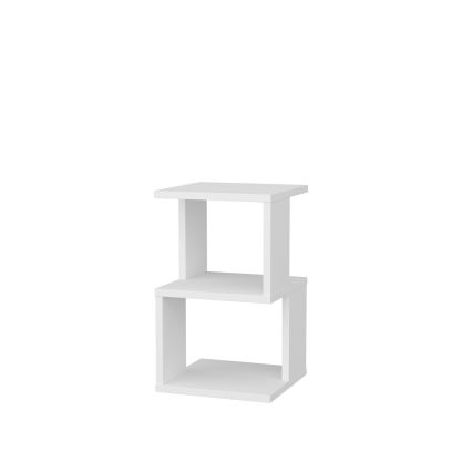 Mesa de cabeceira CARTER 49,4x29,6 cm branco