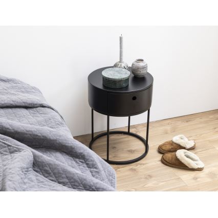 Mesa de cabeceira COLUM preta