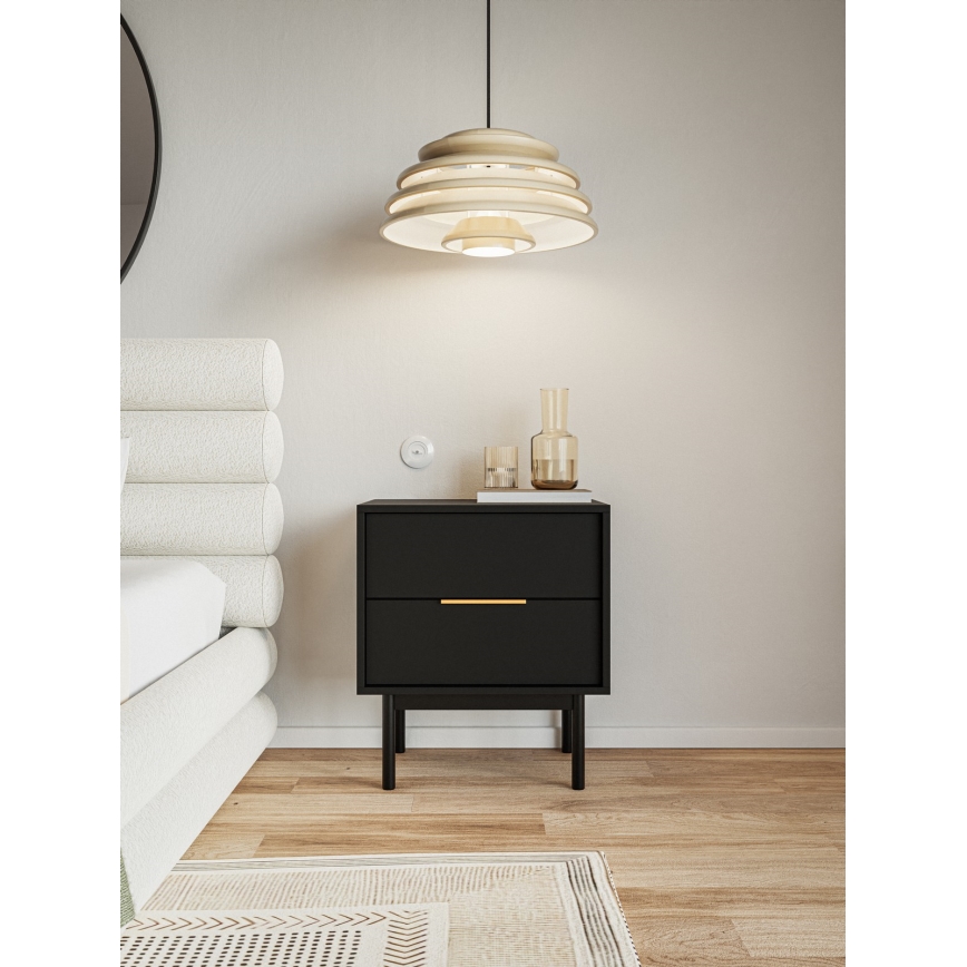 Mesa de cabeceira ELI preta