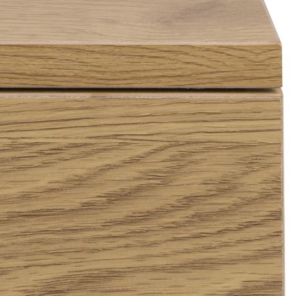 Mesa de cabeceira FINO 37x32 cm carvalho