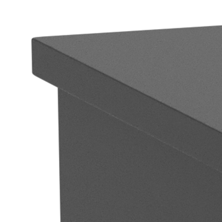 Mesa de cabeceira FINO 37x32 cm preta