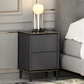 Mesa de cabeceira IMAJ 60x40 cm antracite