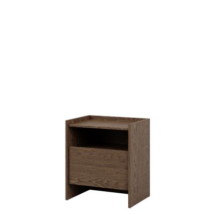 Mesa de Cabeceira JAPANDI 53 x 60 cm Carvalho Baltic Storm