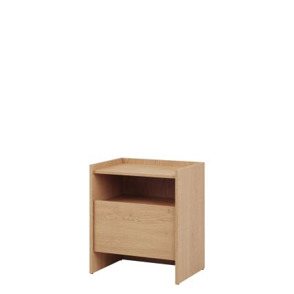 Mesa de cabeceira JAPANDI 53x60 cm carvalho Cremona