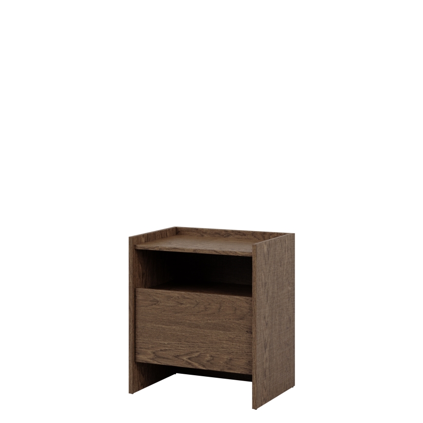 Mesa de cabeceira JAPANDI 60x53 cm carvalho Baltic Storm