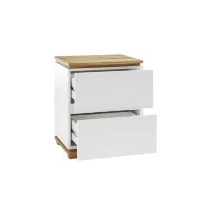 Mesa de cabeceira JAVIN branca