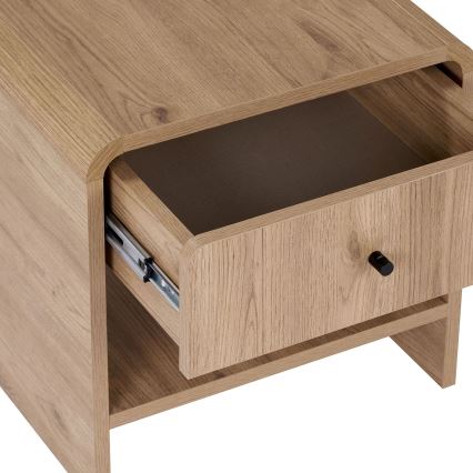 Mesa de cabeceira KABIN 45x40 cm carvalho