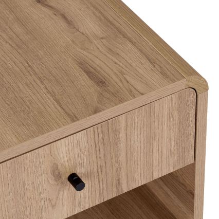Mesa de cabeceira KABIN 45x40 cm carvalho