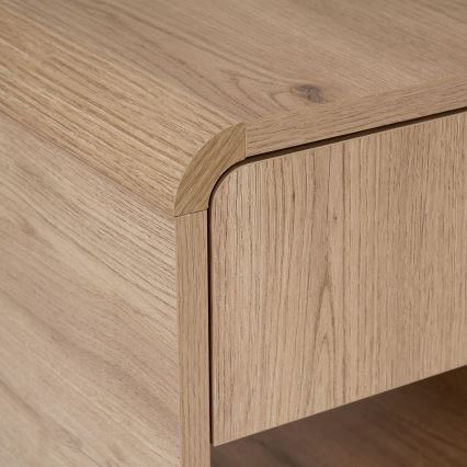 Mesa de cabeceira KABIN 45x40 cm carvalho
