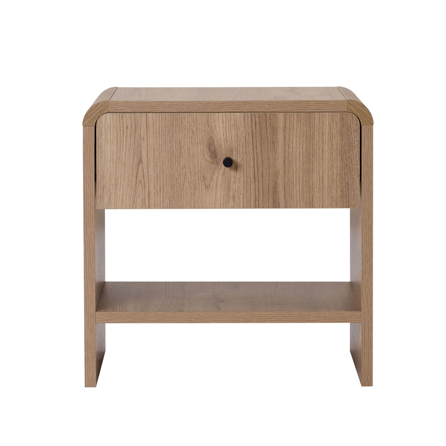 Mesa de cabeceira KABIN 45x40 cm carvalho